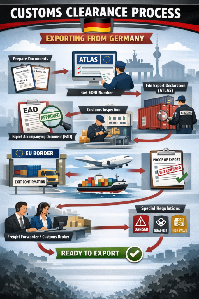 Customs Clearance Process for Exports from Germany (Step-by-Step Guide) c68cda9b 5b7d 4d57 b90e f0f6d1985a1d
